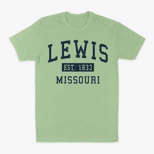 Lewis Missouri Classic Established Classic Dad T-Shirt
