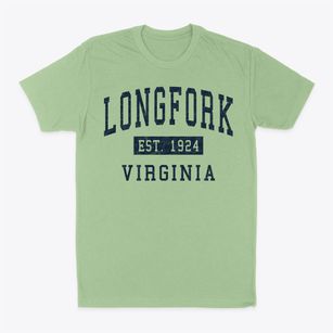 Longfork Virginia Classic Established Classic Dad T-Shirt