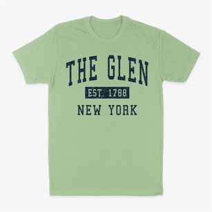 The Glen New York Classic Established Classic Dad T-Shirt