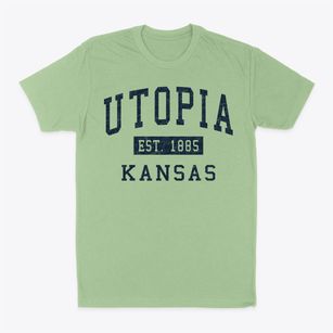 Utopia Kansas Classic Established Classic Dad T-Shirt