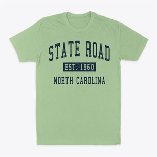 State Road North Carolina Classic Established Classic Dad T-Shirt
