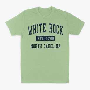 White Rock North Carolina Classic Established Classic Dad T-Shirt