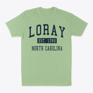 Loray North Carolina Classic Established Classic Dad T-Shirt