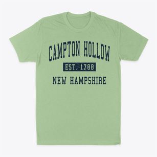 Campton Hollow New Hampshire Classic Established Classic Dad T-Shirt