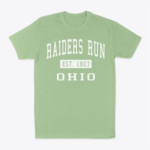 Raiders Run Ohio Classic Established Classic Dad T-Shirt