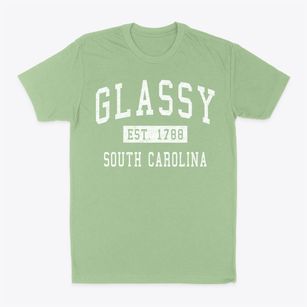 Glassy South Carolina Classic Established Classic Dad T-Shirt