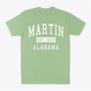 Martin Alabama Classic Established Classic Dad T-Shirt