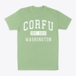 Corfu Washington Classic Established Classic Dad T-Shirt