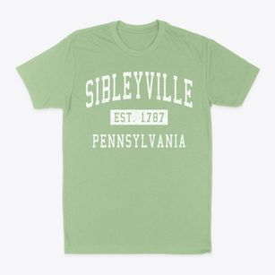 Sibleyville Pennsylvania Classic Established Classic Dad T-Shirt