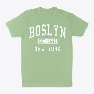Roslyn New York Classic Established Classic Dad T-Shirt