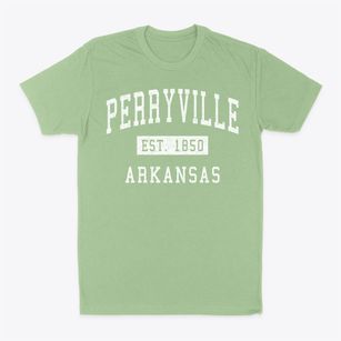Perryville Arkansas Classic Established Classic Dad T-Shirt