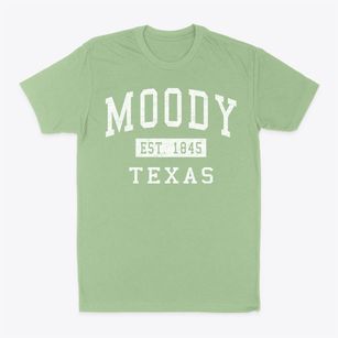 Moody Texas Classic Established Classic Dad T-Shirt