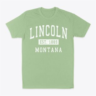 Lincoln Montana Classic Established Classic Dad T-Shirt