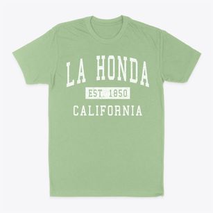 La Honda California Classic Established Classic Dad T-Shirt
