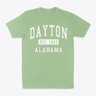 Dayton Alabama Classic Established Classic Dad T-Shirt