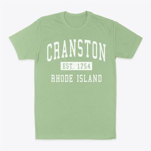 Cranston Rhode Island Classic Established Classic Dad T-Shirt