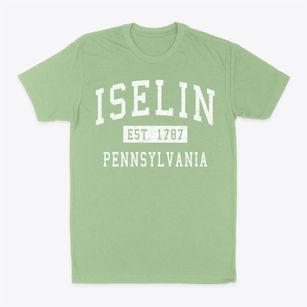 Iselin Pennsylvania Classic Established Classic Dad T-Shirt