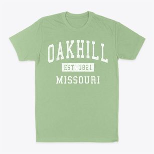 Oakhill Missouri Classic Established Classic Dad T-Shirt