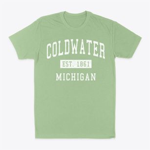 Coldwater Michigan Classic Established Classic Dad T-Shirt