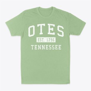 Otes Tennessee Classic Established Classic Dad T-Shirt