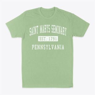 Saint Marys Seminary Pennsylvania Classic Established Classic Dad T-Shirt