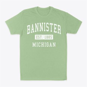 Bannister Michigan Classic Established Classic Dad T-Shirt