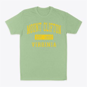 Mount Clifton Virginia Classic Established Classic Dad T-Shirt