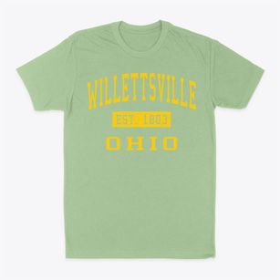 Willettsville Ohio Classic Established Classic Dad T-Shirt