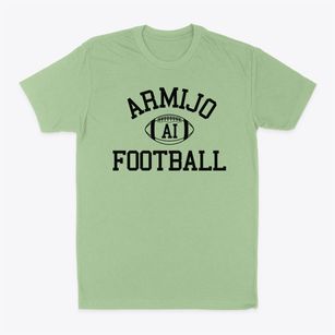 Armijo High School Indians Classic Football Classic Dad T-Shirt