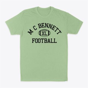 M C Bennett Holiness School Classic Football Classic Dad T-Shirt