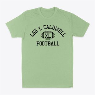 Lee L Caldwell School Classic Football Classic Dad T-Shirt