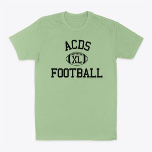 Alexandria Country Day School Classic Football Classic Dad T-Shirt