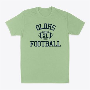 Our Lady Queen Of Heaven School Classic Football Classic Dad T-Shirt