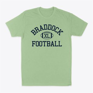 Braddock High School Classic Football Classic Dad T-Shirt