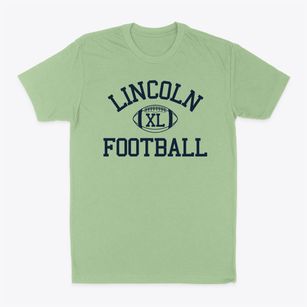 Lincoln Grade School Classic Football Classic Dad T-Shirt