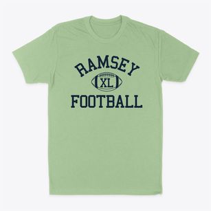 Ramsey Junior High School Classic Football Classic Dad T-Shirt