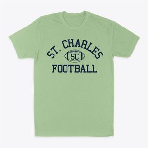 Saint Charles High School Classic Football Classic Dad T-Shirt
