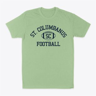 Saint Columbanus School Classic Football Classic Dad T-Shirt