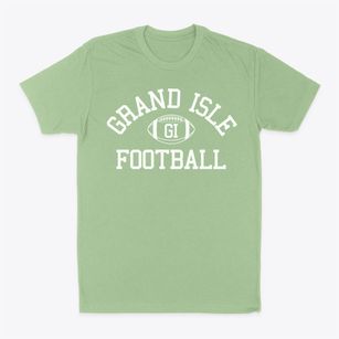 Grand Isle School Classic Football Classic Dad T-Shirt