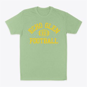 Echo Glen School Classic Football Classic Dad T-Shirt