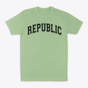 Republic School Varsity Arch Classic Dad T-Shirt