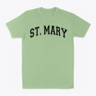 St Mary Parish Varsity Arch Classic Dad T-Shirt