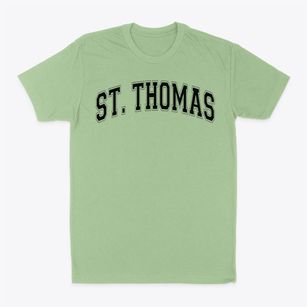Saint Thomas The Apostle School Varsity Arch Classic Dad T-Shirt