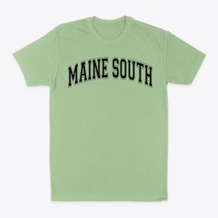 Maine South High School Varsity Arch Classic Dad T-Shirt