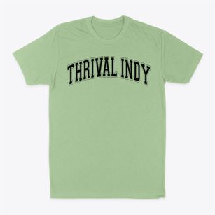 Thrival Indy Academy Varsity Arch Classic Dad T-Shirt