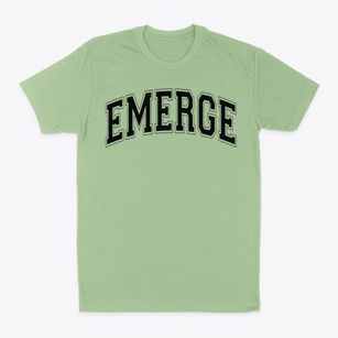 Emerge Christian Academy Varsity Arch Classic Dad T-Shirt