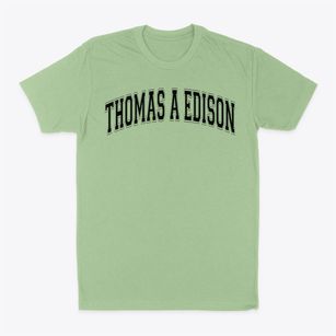 Thomas A Edison Middle School Varsity Arch Classic Dad T-Shirt