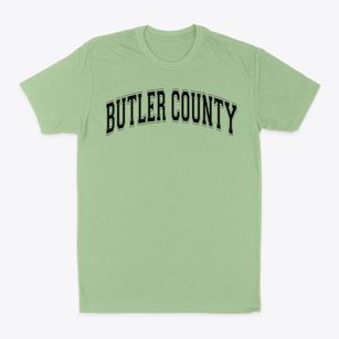 Butler County District 80 School Varsity Arch Classic Dad T-Shirt