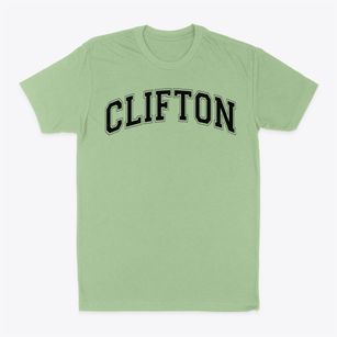 Clifton Elementary School 15 Varsity Arch Classic Dad T-Shirt