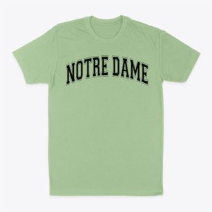 Notre Dame School Varsity Arch Classic Dad T-Shirt